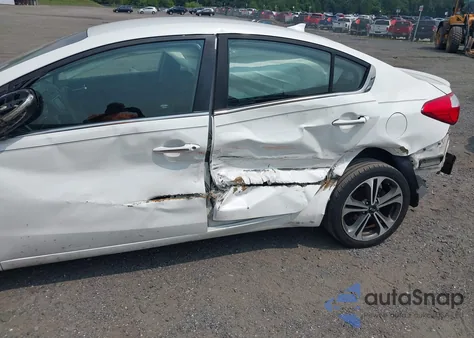 2015 Kia Forte Ex из США, поврежденный, VIN KNAFX4A84F5318875